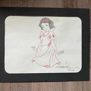 Disney Art featuring Snow White